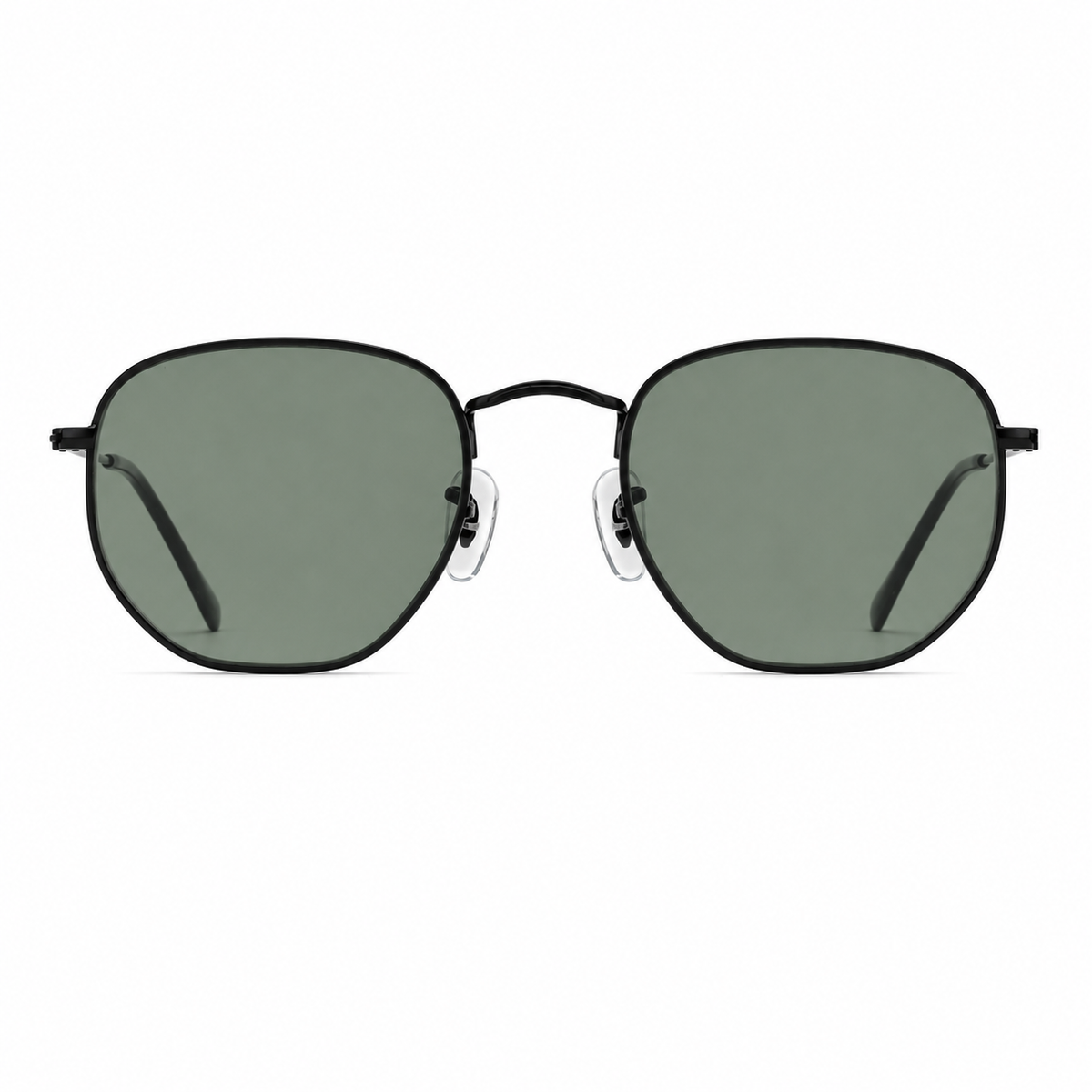 GC005 Square Aviator Sunglasses – Mineral Glass Lenses UV400 Protection